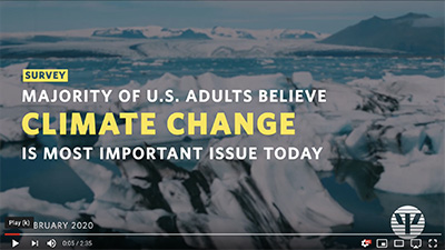 Video by APA: Majority of US Adults Believe Climate Change Is Most Important Issue Today